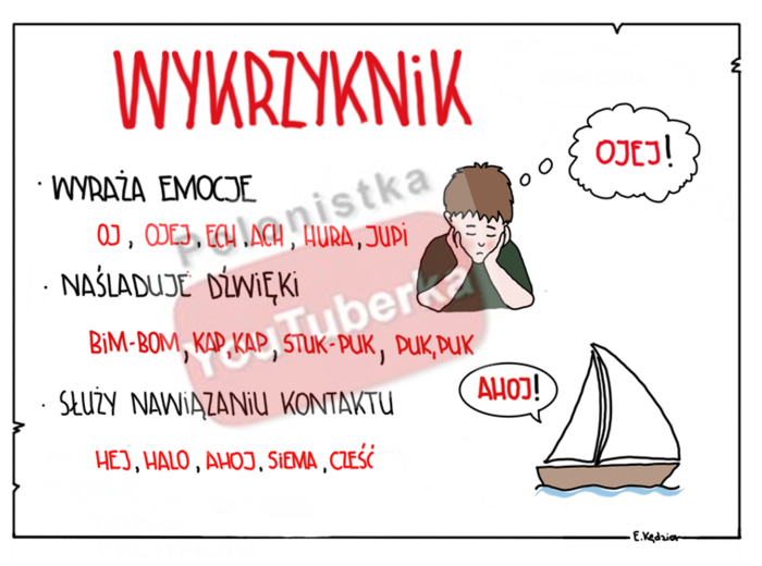 Wykrzyknik - plansza informacyjna