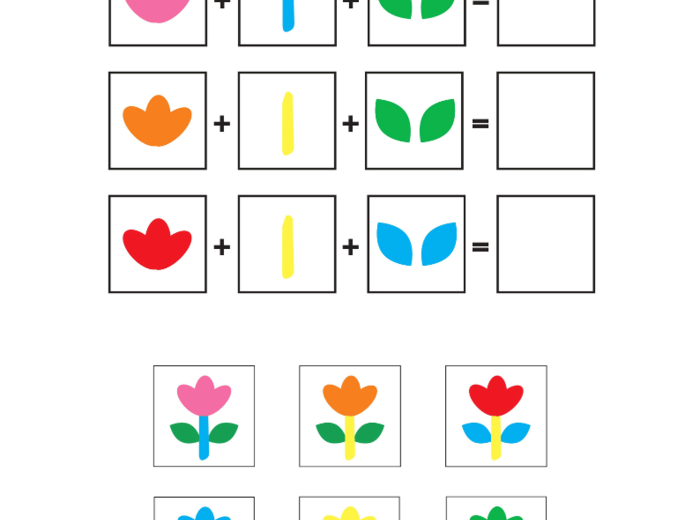 Wiosna. Wiosenne dodawanie