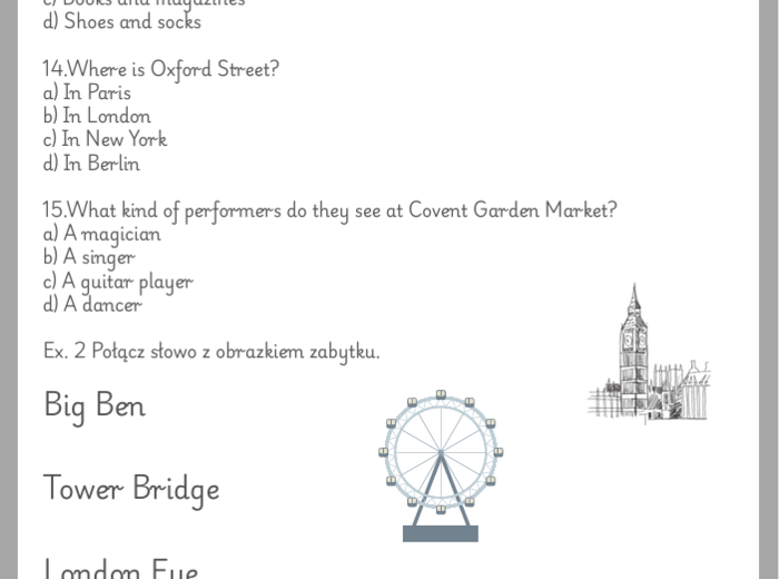 Bugs team 3 unit 5 - tekst z quizem