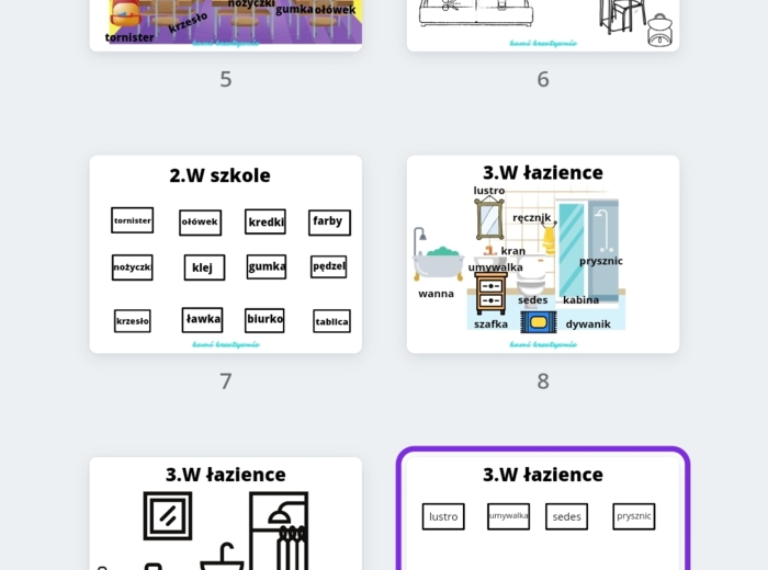 Plansze z języka polskiego i materiały do pracy z obcokrajowcami