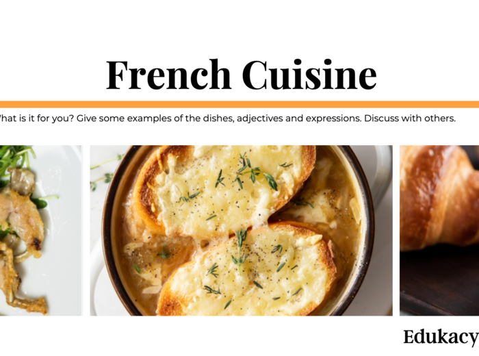 Cuisines of the world to materiał, który przeniesie twoich uczniów w różne kulinarne zakątki świata.