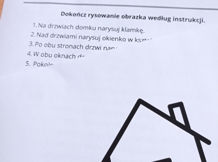 Czytanie ze zrozumieniem - instrukcja