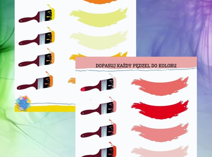 ZADANIA "NAUKA KOLORÓW"