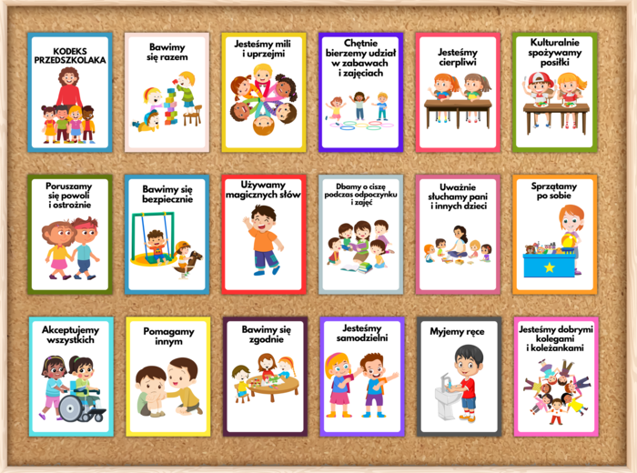KODEKS PRZEDSZKOLAKA
