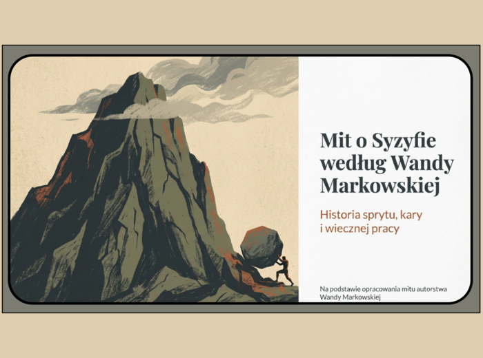 🏛️⚖️MIT O SYZYFIE – prezentacja multimedialna (15 slajdów) - mitologia