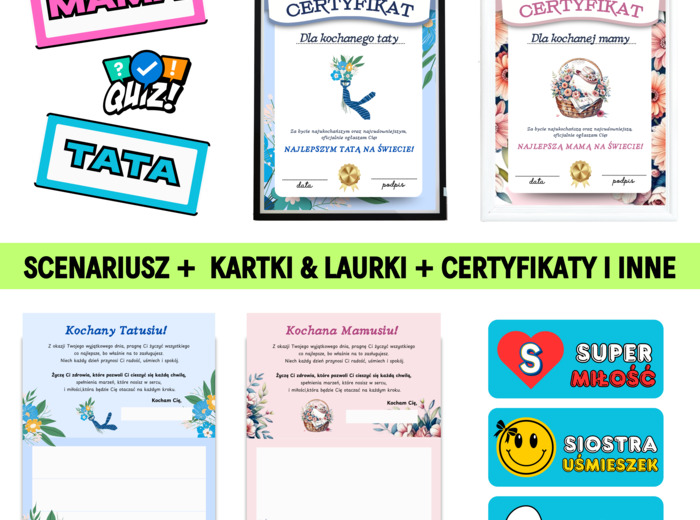SCENARIUSZ na Dzień Rodziny + Dodatki ❤️