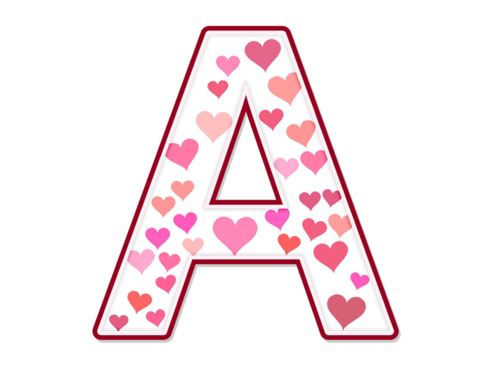 Girlanda WALENTYNKI – napis do druku (PDF, 10 liter)