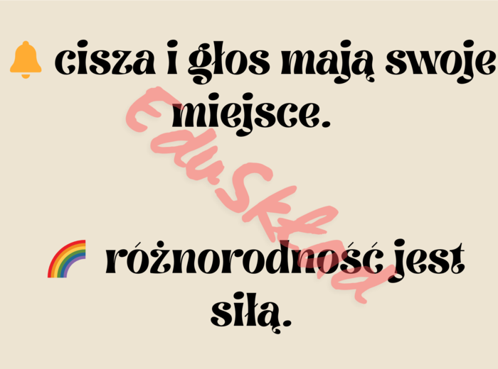 „W TEJ KLASIE…” – gazetka na drzwi klasy