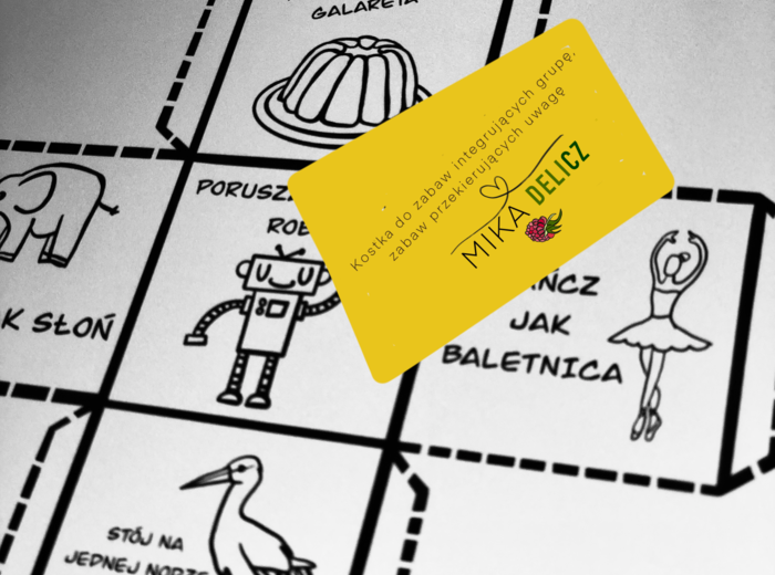 Kostka do zabawy integrująca grupę