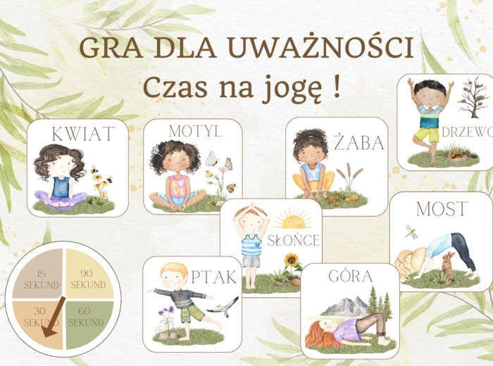 Gra dla uważności. Czas na jogę!
