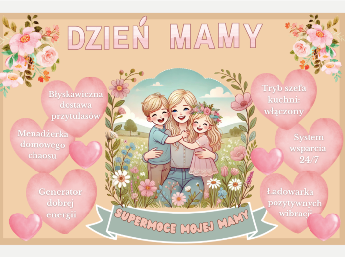 🌸 Gazetka na Dzień Mamy – aż 55 stron do druku! Idealna do szkoły, świetlicy i na tablicę ❤️