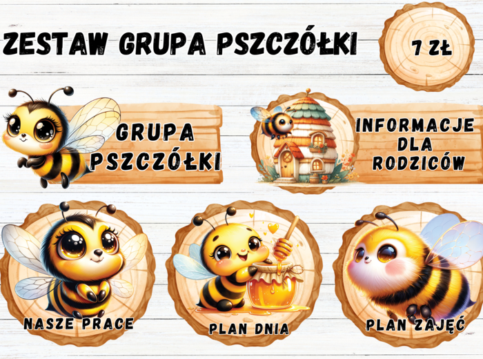 ZESTAW GRUPOWY GRUPA PSZCZÓŁKI
