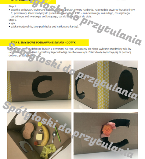 Spółgłoski do przytulania. Nauka liter poprzez zmysły, wrażenia i zabawę. Monografia litery C wraz ze scenariuszem jej wprowadzania, kartami pracy.