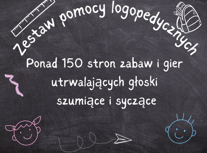 Zestaw pomocy logopedycznych
