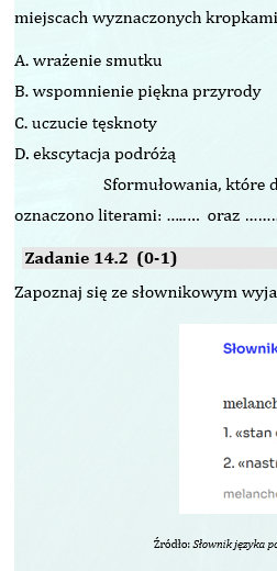 PRÓBNY EGZAMIN JUŻ DLA SZOSTOKLASISTY- HOBBIT.