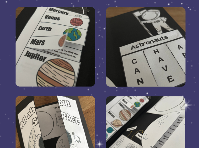 Lapbook „All about SPACE”