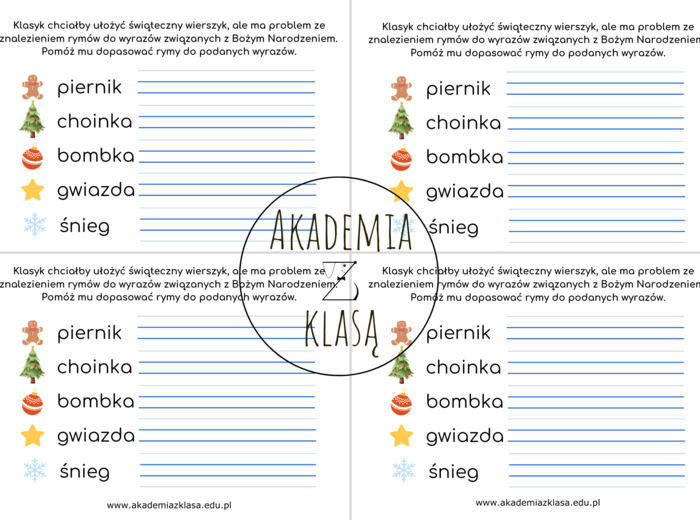 KALENDARZ ADWENTOWY - niesamowita świąteczna przygoda dla klas 2 i 3!