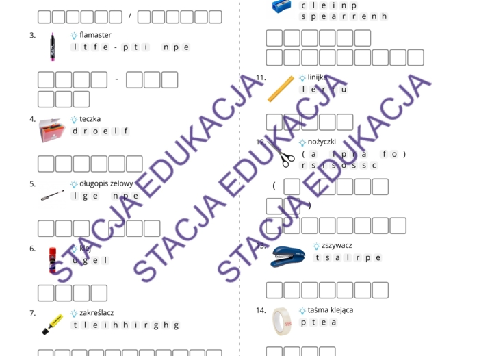 Macmillan Repetytorium Ósmoklasisty cz. 1 – Unit 3– zestaw zadań (47 stron!)