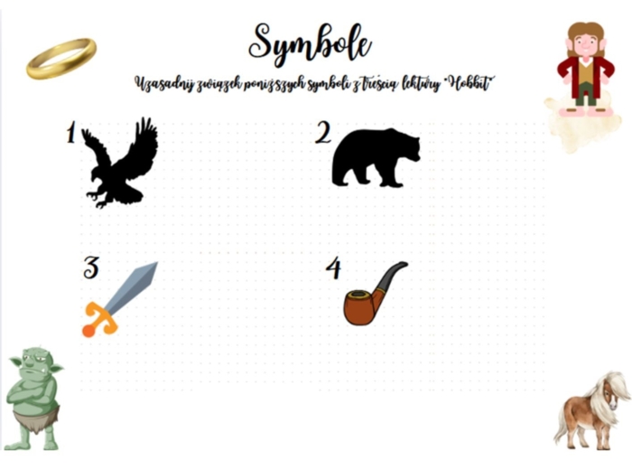 "Hobbit" stacje zadaniowe pdf.