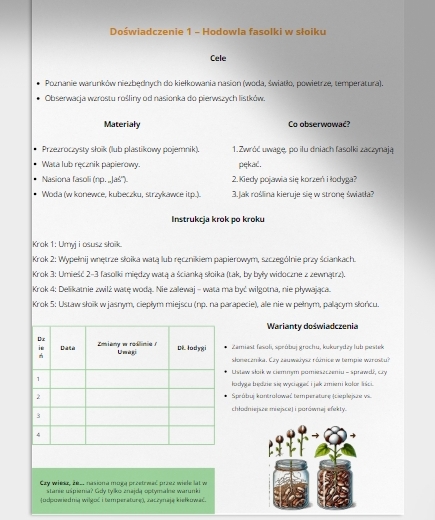 Proste doświadczenia przyrodnicze