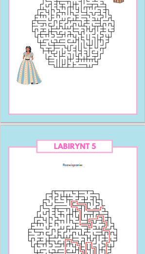 LABIRYNTY Z KSIĘŻNICZKAMI