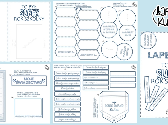 Lapbook "To był SUPER Rok Szkolny"
