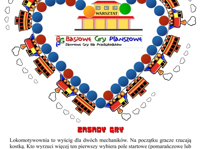 Lokomotywownia – Gra planszowa