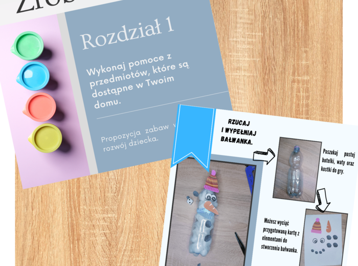 Karty pracy do E-booka na styczeń - ,,Bałwanek"