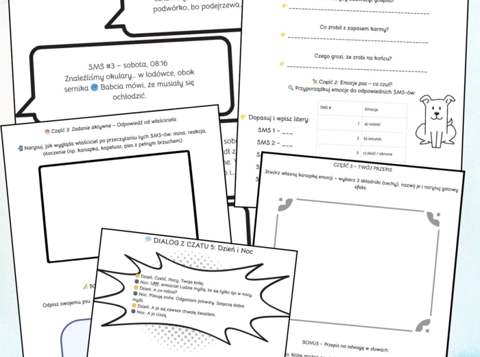 „Czytam, Rozumiem, Działam” – Zestaw zadań do czytania ze zrozumieniem z twistem!