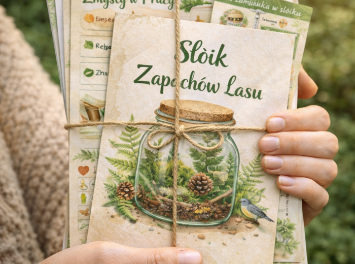 Słoik zapachów lasu