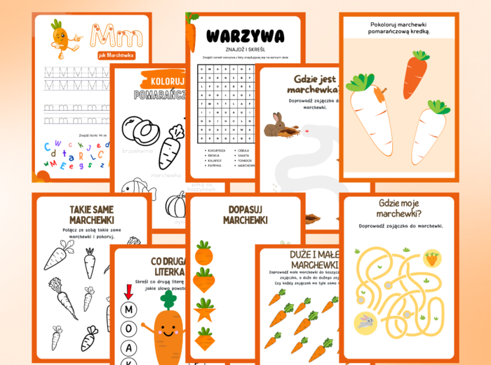 Dzień Marchewki - scenariusz wraz z pomocami