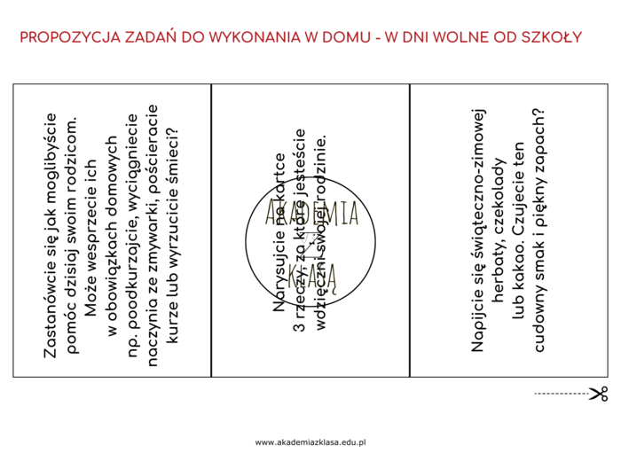 KALENDARZ ADWENTOWY - niesamowita świąteczna przygoda dla klas 2 i 3!