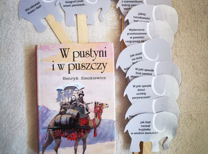 "W pustyni i w puszczy" quiz pytania do lektury