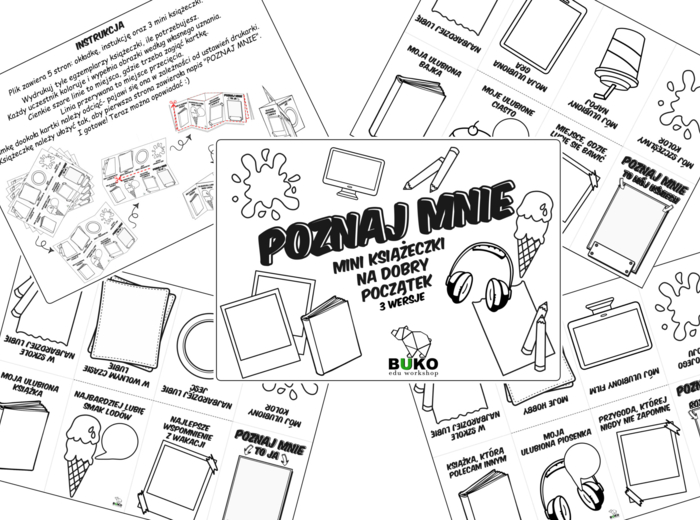 Poznaj mnie - mini książeczki