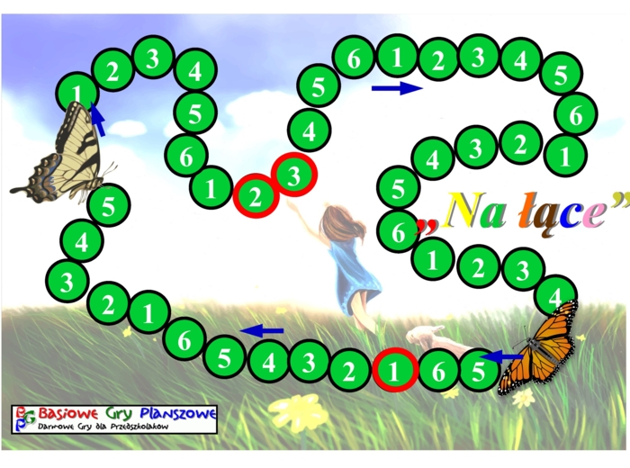 Na łące – Gra planszowa