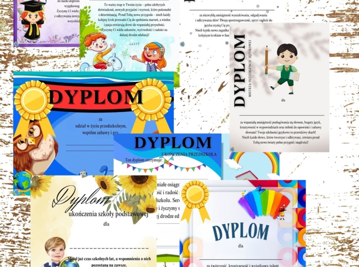 DYPLOMY NA KAŻDĄ OKAZJĘ!