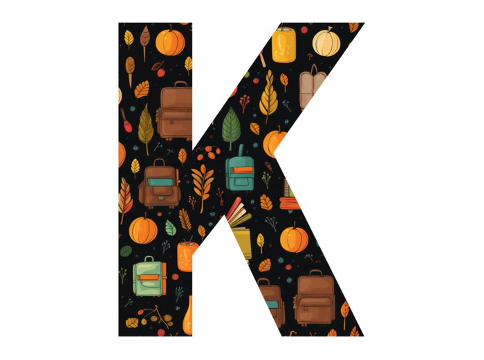 Napis BACK TO SCHOOL gazetka