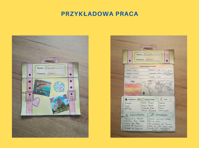 TRAVEL SUITCASE CRAFT – Kreatywna Walizka Edukacyjna o Krajach Świata - projekt plastyczno - edukacyjny o krajach świata na język angielski, CLIL