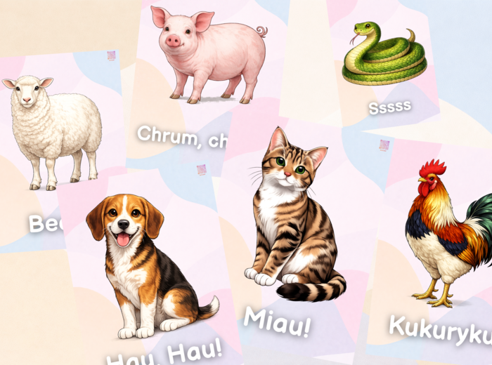 Onomatopeje - Zwierzęta