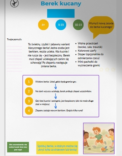100 pomysłów na zabawę w deszczowe dni. EBOOK. 116 stron