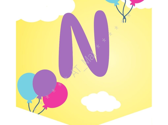 Girlanda, baner "WITAMY NOWY ROK SZKOLNY"