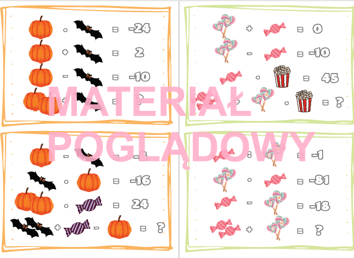 zagadki logiczne - liczby całkowite, klasy 5, 6, 7, 8