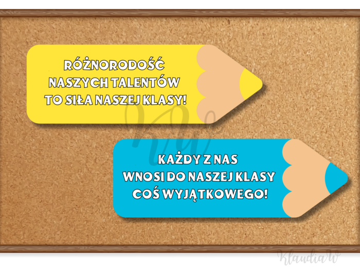 Gazetka klasowa - "JESTEŚMY DRUŻYNĄ, W KTÓREJ KAŻDY MA SWOJE MIEJSCE"
