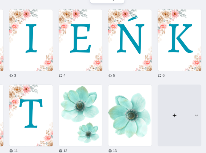 DZIEŃ KOBIET - NAPIS GIRLANDA