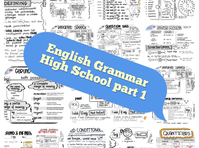 💡 English Grammar High School part 1 by Alicja Soszka