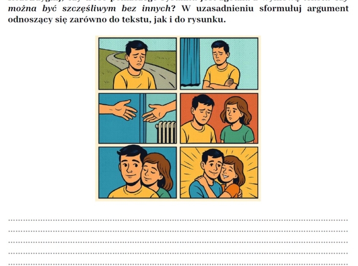 Arkusz egzaminacyjny "Opowieść wigilijna"