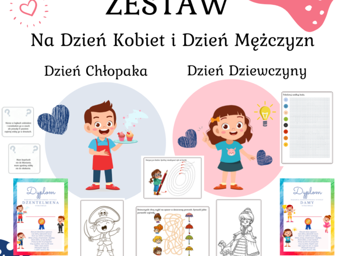 Pakiet na Dzień Kobiet i Mężczyzn Czyli 8 marca i 10 marca Dzień Dziewczyny i Dzień Chłopaka