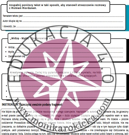 Aktywne czytanie z Rickiem Riordanem