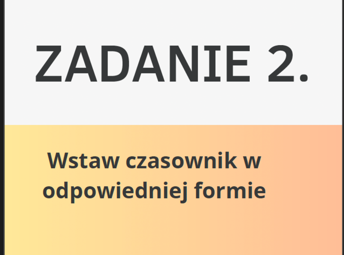 Ćwiczenia online Present Simple