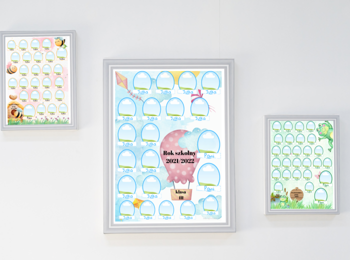 Tablo na zakończenie szkoły/przedszkola 2 dla osób posiadających Canva wersja pro